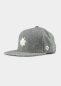 Preview: Cap "Edelweiß Flanell" - grey (Snapback)