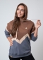 Preview: Hoodie "Edelweiß: Bergzauber" - brown