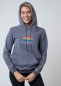 Preview: Hoodie "Pippilotta Viktualia" - graublau