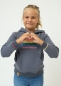 Preview: Hoodie "Pippilotta Viktualia" - graublau (Kinder)