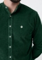 Preview: Kord-Hemd "Edelweiß" - dunkelgrün