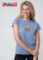 Preview: T-Shirt "Oh wie schön ist Bavaria" - light blue (Women)