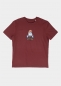 Preview: T-Shirt "Papa Schlumpf" - burgund