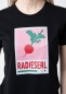 Preview: T-Shirt "Radieserl" - schwarz