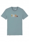Preview: T-Shirt "Weißwurschtfrühstück" - graublau