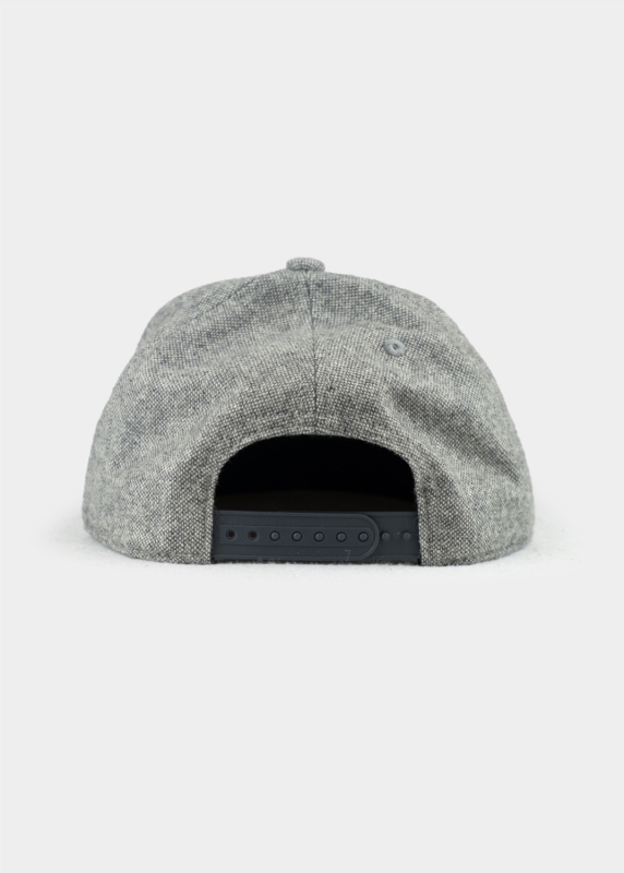 Cap "Edelweiß Flanell" - grey (Snapback)