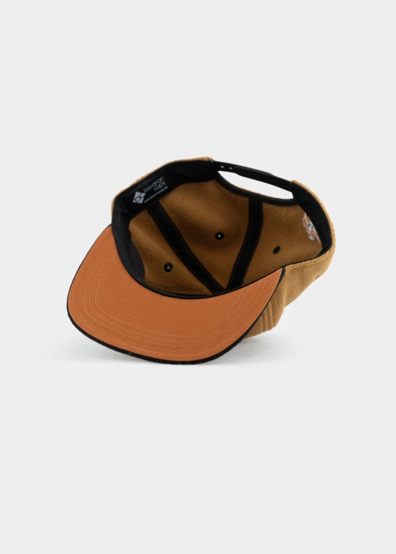 Cap "Herbstlaub" - karamell (Snapback)