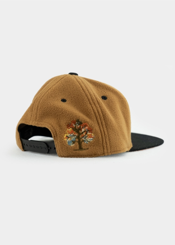 Cap "Herbstlaub" - caramell (Snapback)