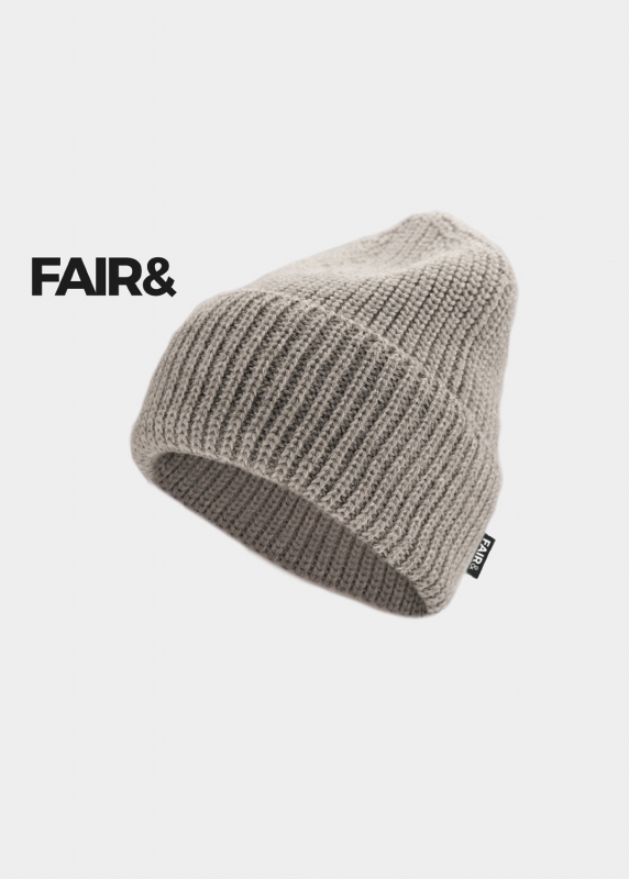 Haum "Fair&Cozy" - light grey