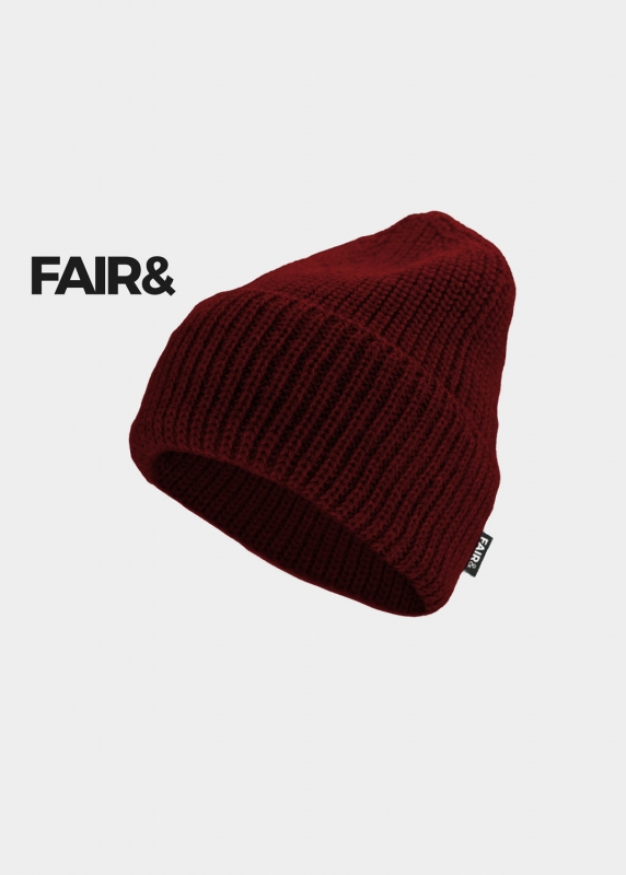 Haum "Fair&Cozy" - dark red