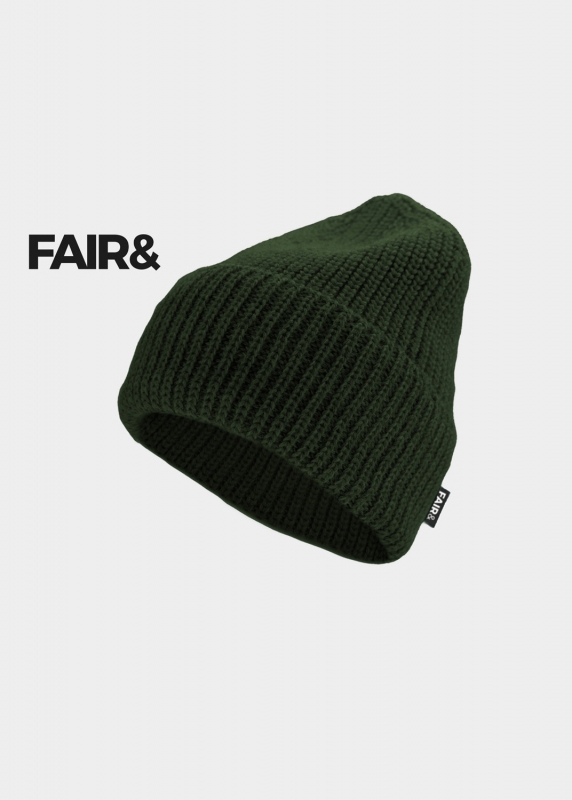 Haum "Fair&Cozy" - dark green