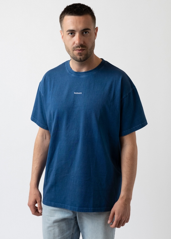 Retro-Shirt "Gutmann" - dunkelblau