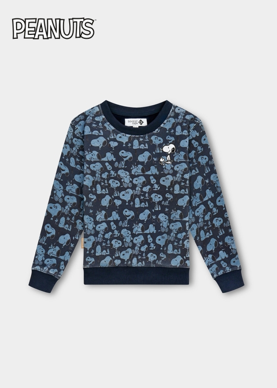 Sweater "Peanuts" - dunkelblau (Kinder)