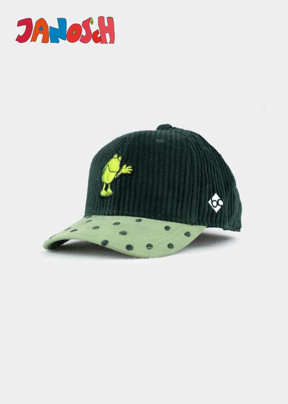 Cap "Günther Kastenfrosch" - dark green (Toddlers)