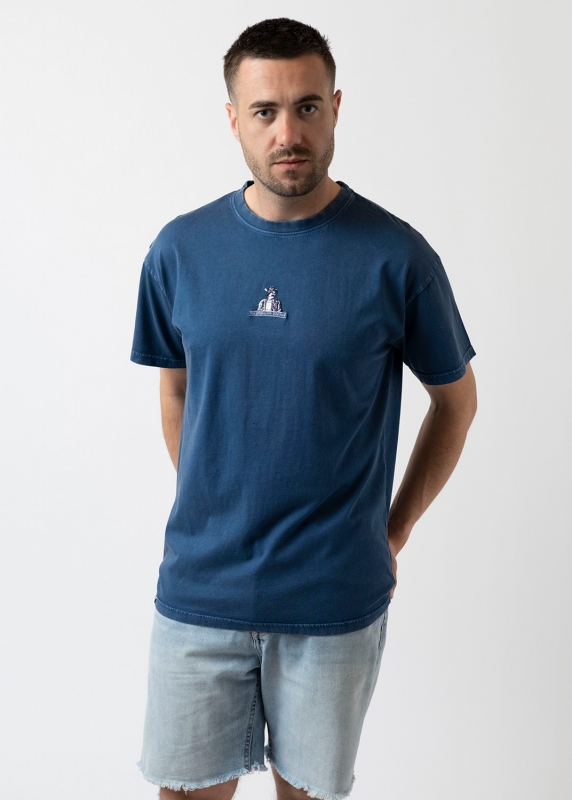 Retro-Shirt "Maxlrainer" - dunkelblau