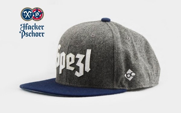 "Hacker-Pschorr: Spezl" -  grau (Snapback)