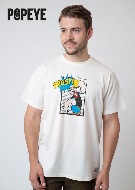 T-Shirt "Prost, Popeye" - nature