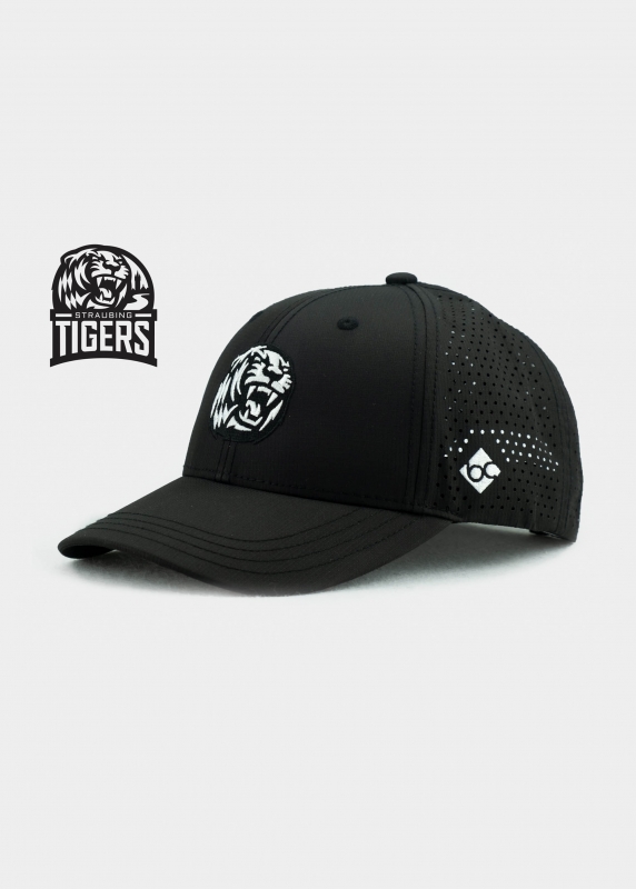 "Straubing Tigers" - schwarz (Curved)