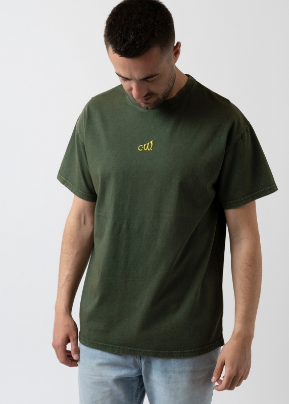 Retro-Shirt "Wittmann" - dunkelgrün