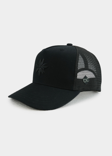 Cap "Edelweiß: Black Edition" - schwarz (Curved)