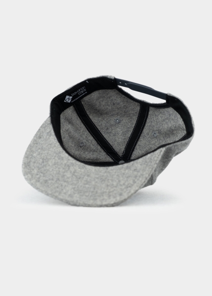 Cap "Edelweiß Flanell" - grey (Snapback)