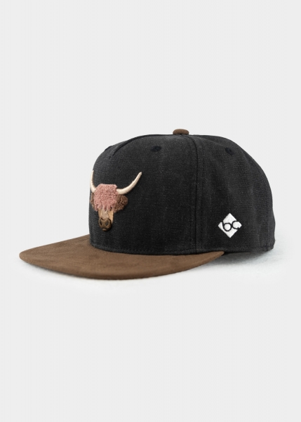 Cap "Hochlandrind" - grau (Snapback)