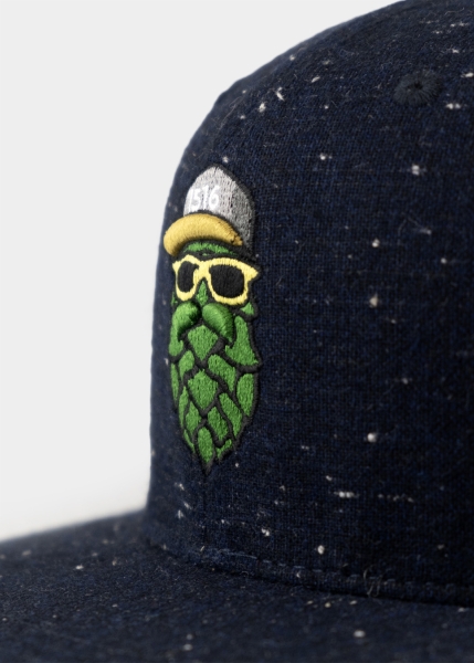 Cap "Hopfinator" - dunkelblau (Snapback)