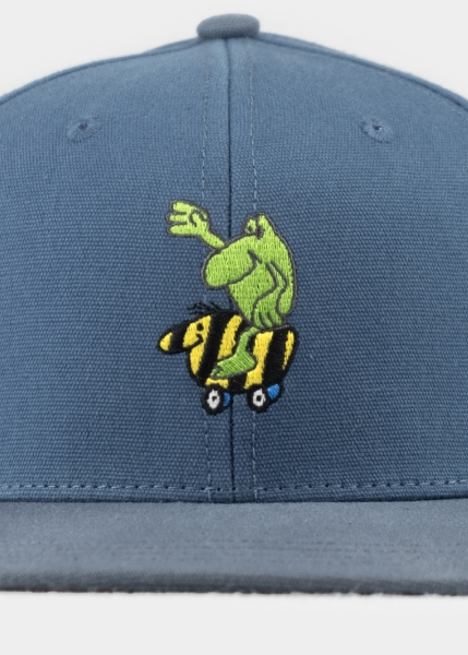 Cap "Janosch: Tigerententaxi" - blau (Snapback)