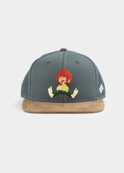 Cap "Pumuckl Outdoor" - grey (Snapback)