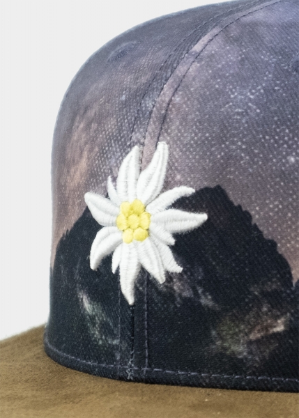 Cap "Edelweiß Sternennacht" - multicolor (Snapback)