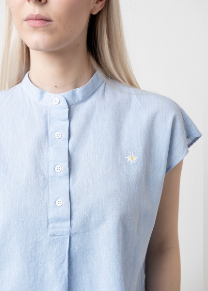 Bluse "Martha" - hellblau