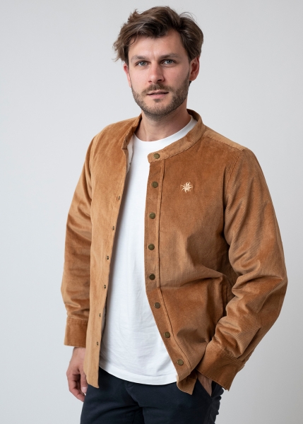 Hemdjacke "Hardkord" - brown