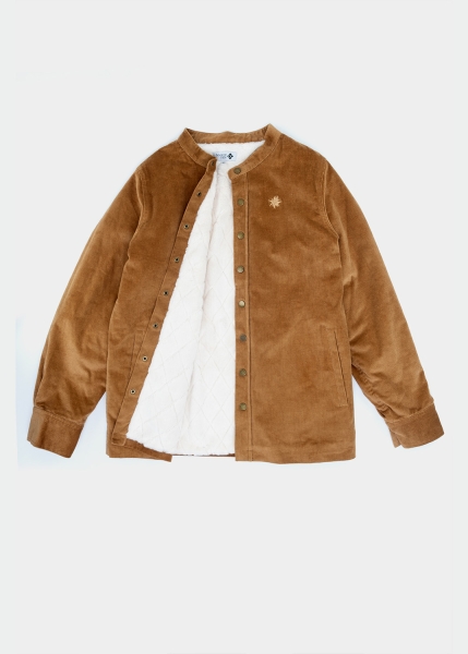 Hemdjacke "Hardkord" - brown