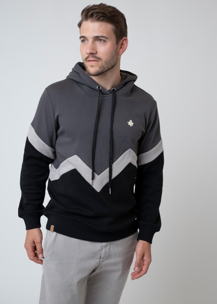 Hoodie "Edelweiß: Bergzauber" - dark grey