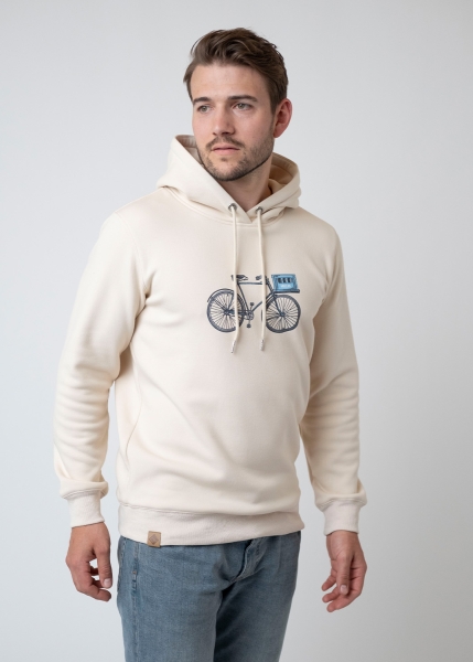 Hoodie "Expresslieferdienst" - beige