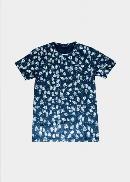 T-Shirt "Hopfenernte" - dunkelblau