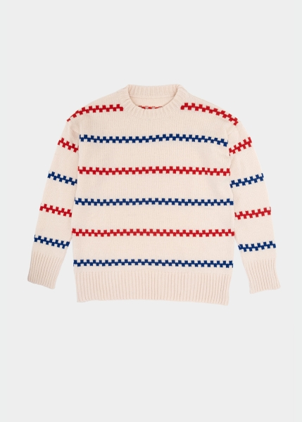 Knitpullover "Pippi Langstrumpf" - nature