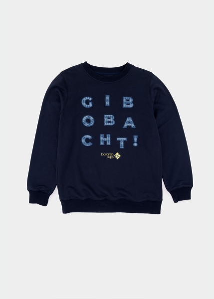 Sweater "Gib Obacht!" - dunkelblau