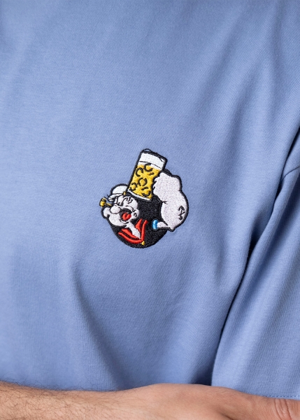 T-Shirt "Popeye" - hellblau