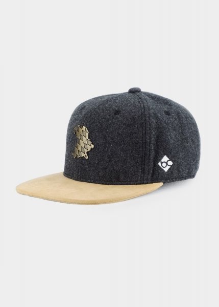 Cap "Freistaat Altbayern" - dunkelgrau (Snapback)